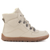 Dámské minimalistické zimní kožené boty barefoot 1292 beige