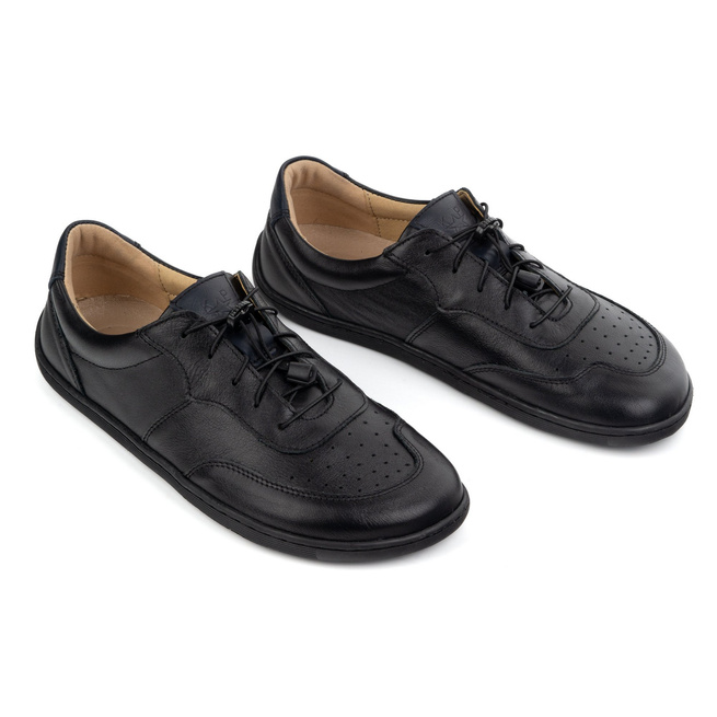 BAREFOOT minimalistická kožená obuv 500/15 černá