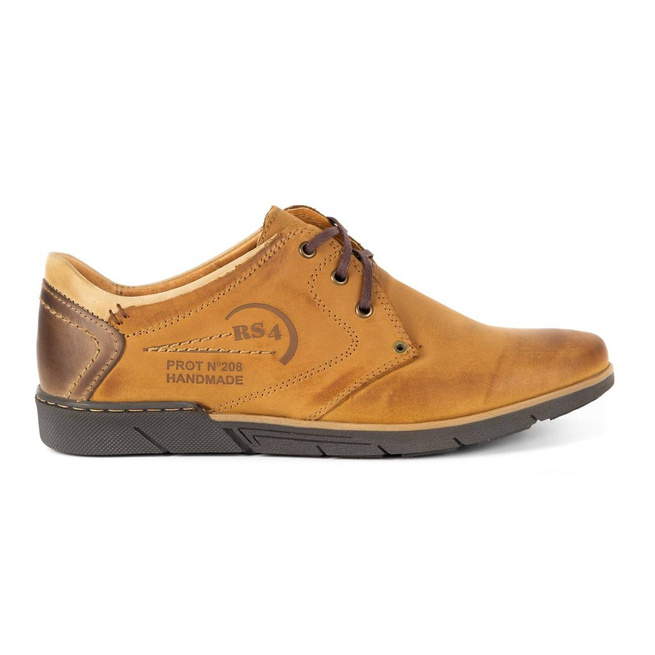 Buty męskie skórzane 2103 camel