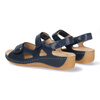 Dámské kožené sandály na suchý zip Pollonus navy blue puma 5-0994-005