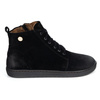 Buty damskie zimowe barefoot skórzane Z-B04 czarne