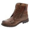 Pánské zimní kožené kozačky 871 brown