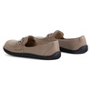 Barefoot damskie mokasyny skórzane minimalistyczne 1288AR cappuccino