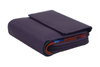 Kožená peněženka pro mládež - fialová