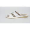 Dámské pantofle kožené highlander pantofle M62 white