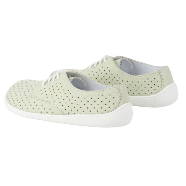 BAREFOOT Damskie minimalistyczne ażurowe 1288POL zielone