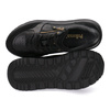 Skórzane półbuty damskie sneakersy Pollonus czarne 5-1719-002