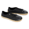 Dámská minimalistická kožená obuv barefoot 0771W black denim