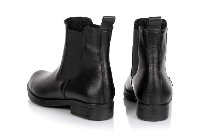 Dámské zateplené kožené jezdecké boty Rusttler ARDENA