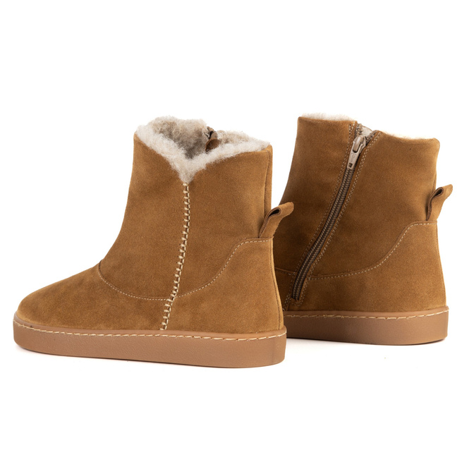 WASAK 0802W hnědá barefoot minimalistická kožená obuv