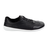 Pánské barefoot minimalistické kožené boty 0742WK black embossed