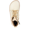 Buty damskie zimowe barefoot skórzane Z-B04 ecru