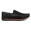 Pánské kožené mokasíny 920K black nubuck