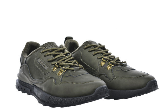 Buty męskie ocieplane Big Star SS174413 zielone