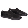 Buty BAREFOOT skórzane czarne męskie 75KZ czarne