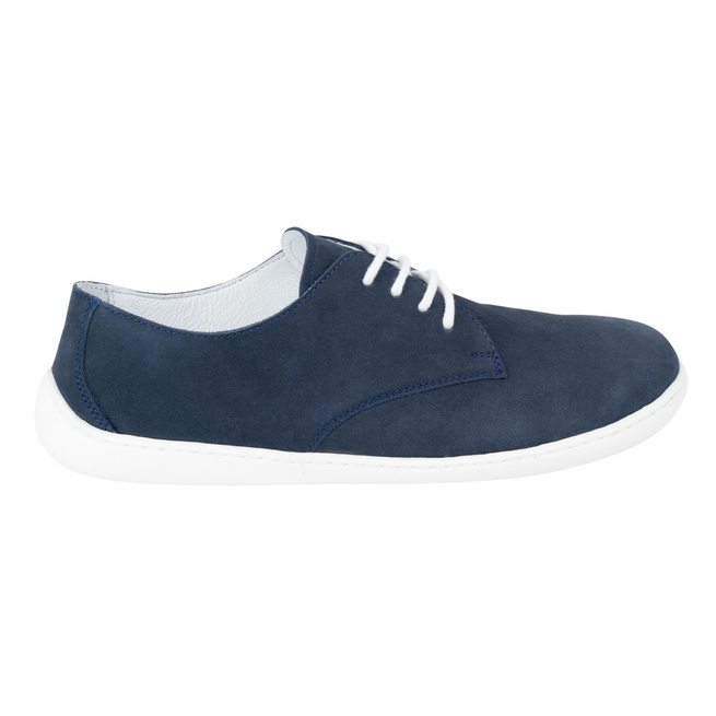 Pollonus Barefoot dámské kožené polobotky 5-1288-026 Samuel navy blue