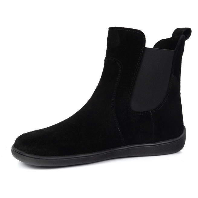 Dámské zimní boty Barefoot Olivier 1797POL black velur