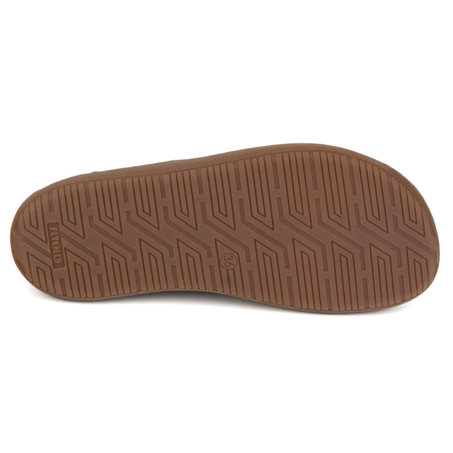 BAREFOOT Damskie minimalistyczne buty skórzane 1082 cappuccino nubuk