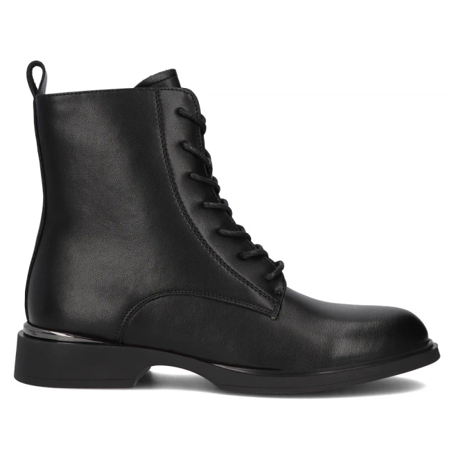 Kožené boty Filippo DBT6520/24 BK černá