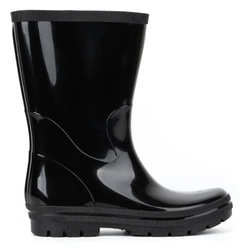 Lekkie POLSKIE kalosze damskie gumowce Roma czarne