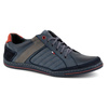 Pánská kožená obuv Olivier 236GT navy blue