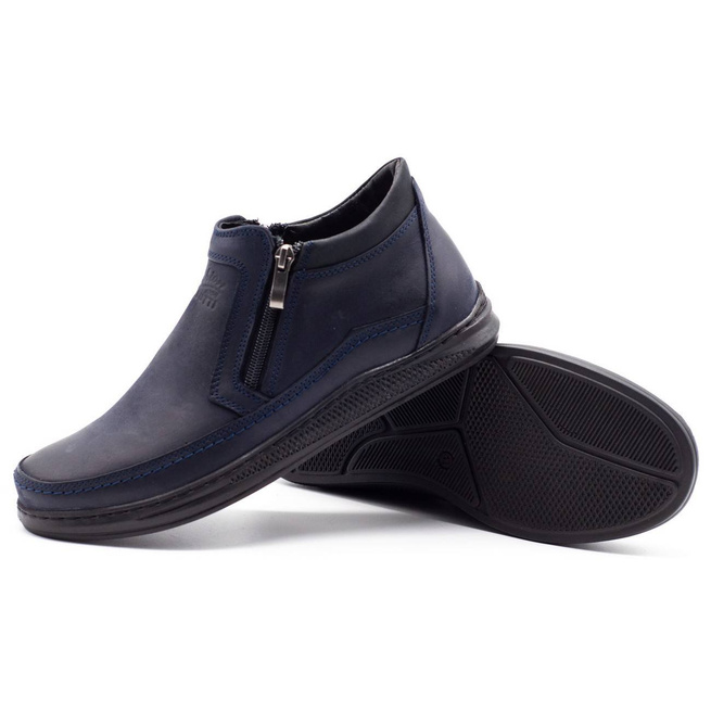 Buty męskie zimowe K30s granatowe