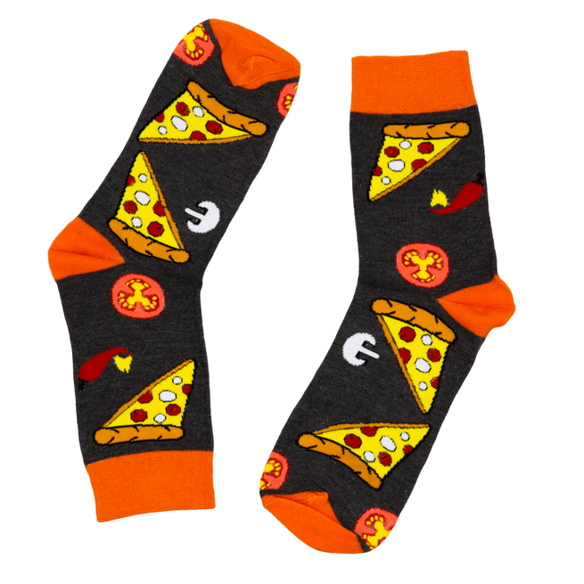 Pánské dlouhé bavlněné ponožky PIZZA