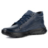 Pánská zateplená kotníková obuv 968MA navy blue lace-up