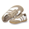 Skórzane buty damskie Pollonus Barefoot 5-1774-003 Cappucino+ Biały