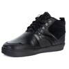 Barefoot zimowe buty skórzane unisex Explorer czarne