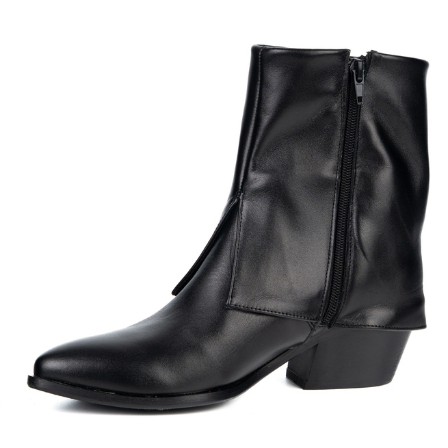 Olivier Sabine – damskie botki ze skóry naturalnej, idealne na jesień i zimę