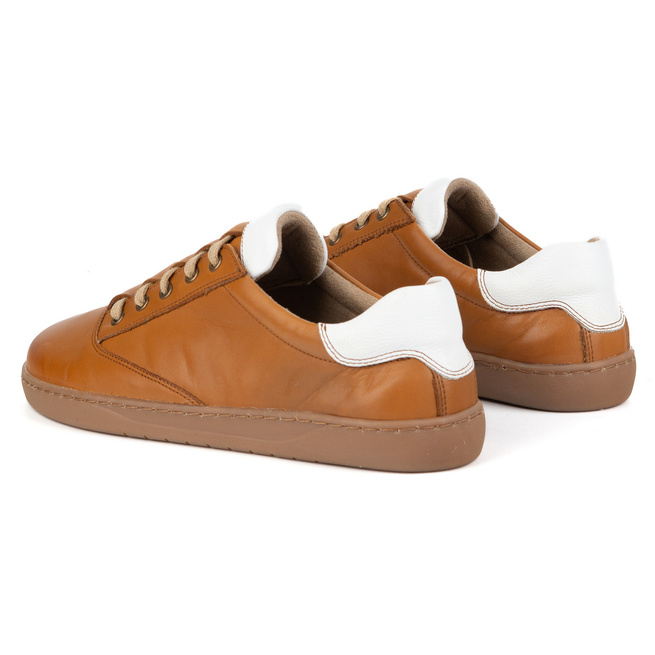 Sneakersy barefoot damskie Maja Olivier – anatomiczne buty skórzane brązowy 102MP