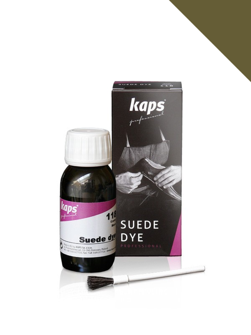 Speciální barva na semiš a nubuk olivová