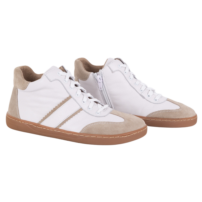 WASAK 0802W barefoot minimalistická kožená obuv bílá