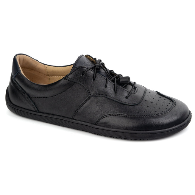 BAREFOOT minimalistická kožená obuv 500/15 černá