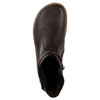 Dámské barefoot boty zateplené zipem 1297 chocolate brown