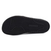 Damskie skórzane buty zimowe barefoot minimalistyczne model 1293 czarne z wzórem etniczny chabrowym