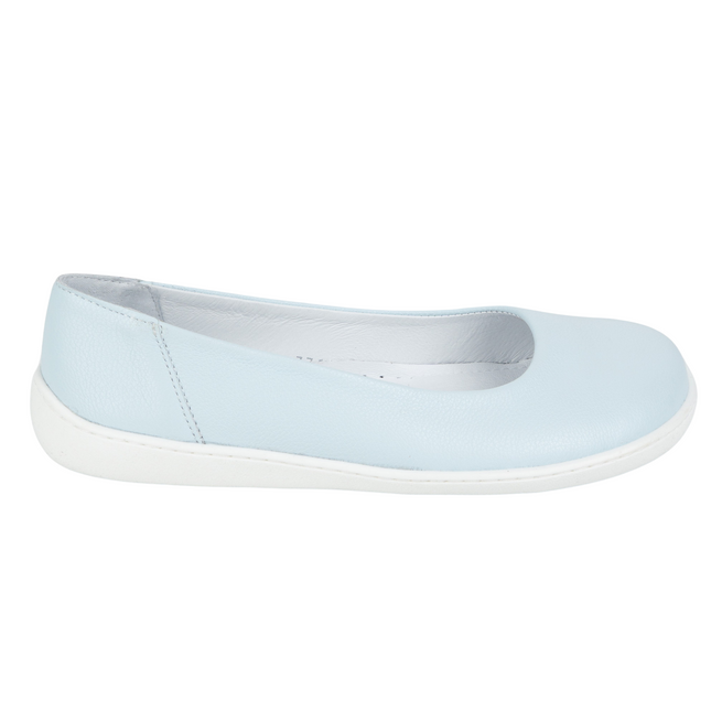 BAREFOOT Dámské minimalistické nazouvací lodičky 1771POL modrá