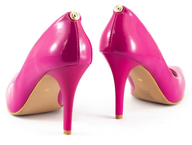 Dámské jehlové boty 2333 fuchsiová