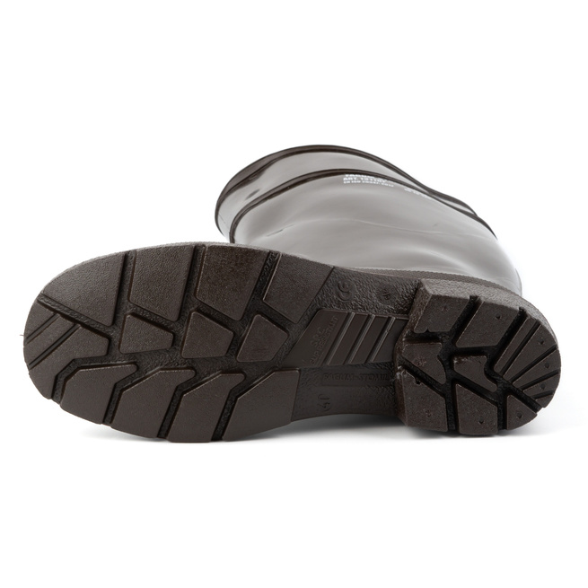 Olejivzdorná pracovní obuv gumboots 13110F hnědá