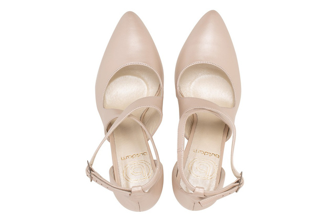 Lodičky na jehlovém podpatku béžové Iga