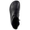 Damskie buty barefoot sztyblety z zamkiem ocieplane 1297 czarne