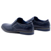 Elegantní pánská kožená obuv 283LU navy blue