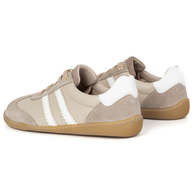 Damskie buty barefoot model 1774POL wanilia z białym