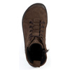 Barefoot buty skórzane minimalisthyczne Riley ocieplane brąz welur