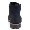 Pánské zimní kožené boty 924K navy blue