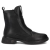 Dámské černé kožené elegantní boty DBT7246 BK Filippo