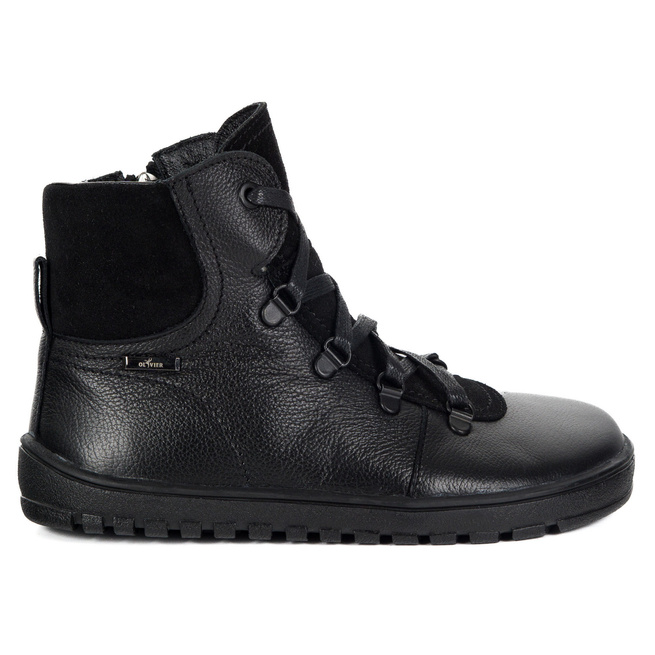 Buty damskie barefoot Madison ocieplane naturalną wełną merino czarne