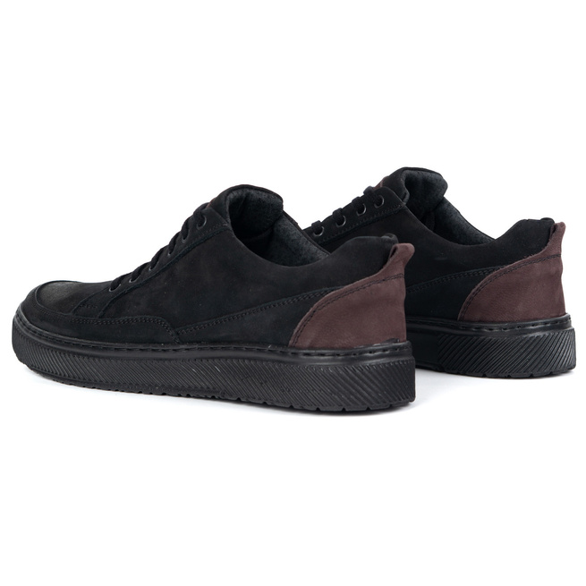Pánské kožené boty SNEAKERS 950MA black