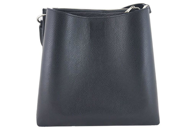Duża torba damska skórzana - Barberini's - Czarna